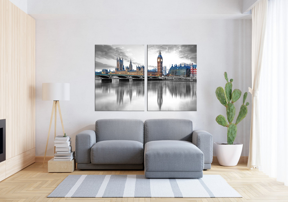 Модульна картина у вітальню/ спальню  Лондон    TLV-2_098 Київ - фото 3