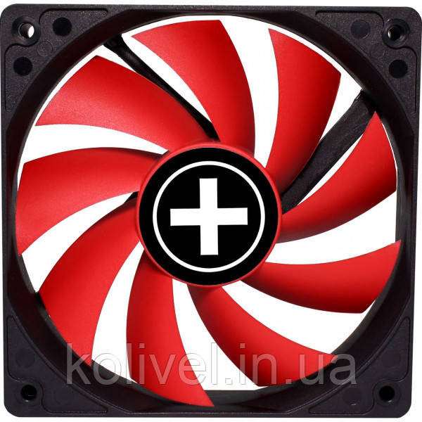 Вентилятор для корпуса 120mm Xilence XPF120.R black/red, Retail Box (XF039) Киев - изображение 1