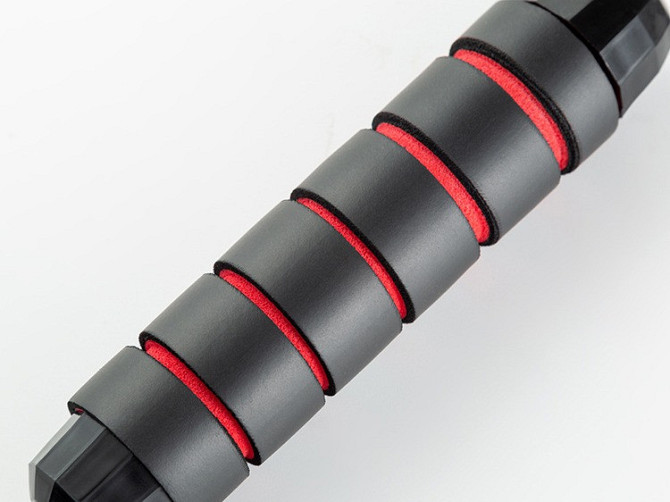 Скакалка швидкісна PowerPlay 4210 Power Weighted Jump Rope Чорна (2,7m.) Каменское - изображение 9
