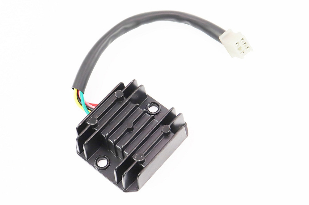 Реле-регулятор напруги 5 дротів - "5" (роз'єм малий "мама") Київ - фото 1