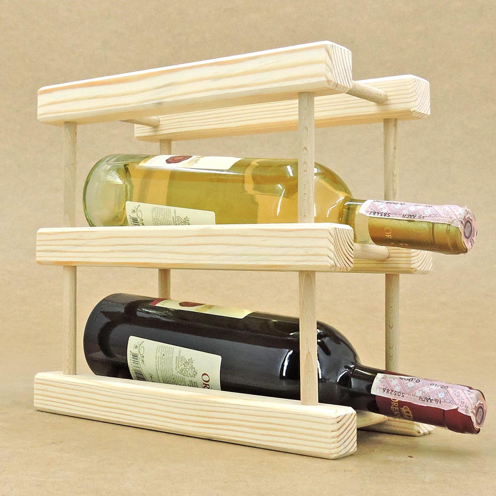Настольная винная полка 