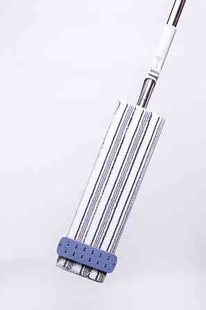 Швабра з вертикальним віджимом та телескопічною ручкою Київ