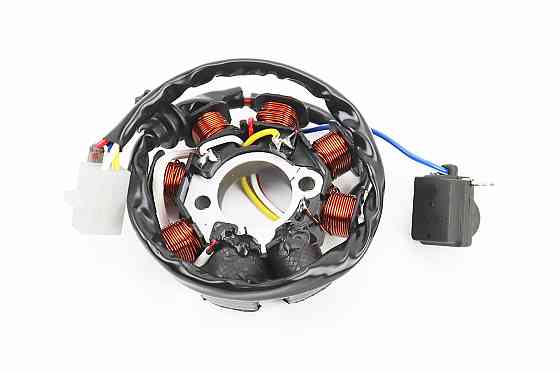 Статор магнето (генератора) (8 котушок роз'єм "мама 2 + 2") висота 28мм, тип 1 Київ