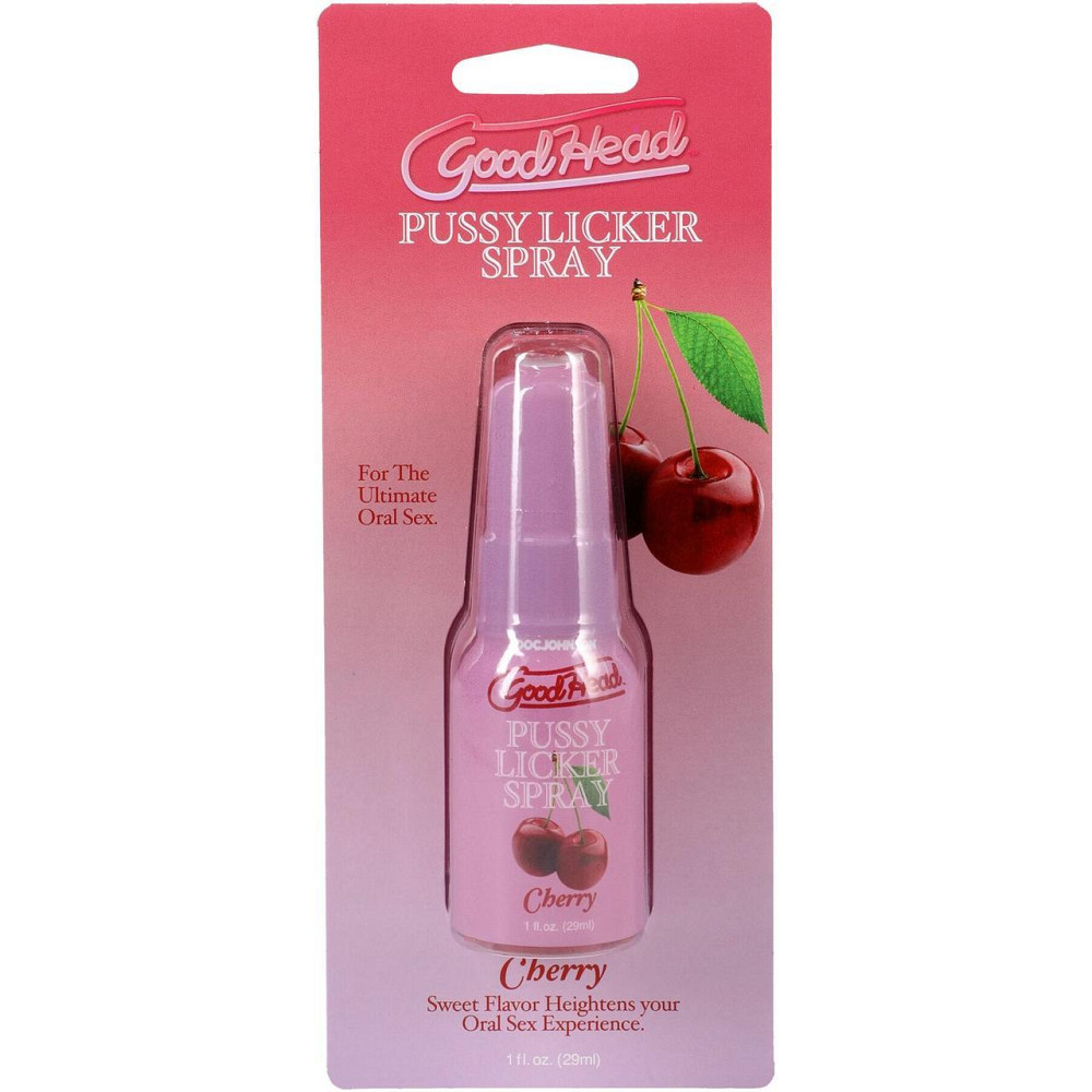 Спрей для кунілінгусу Doc Johnson GoodHead Pussy Licker Spray - Cherry 29 мл Sex Aura Київ - фото 2