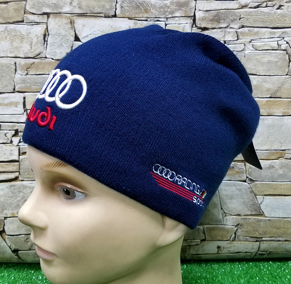 Шапка стильна ковпак AUDI RACING Sport Fleece Київ - фото 2