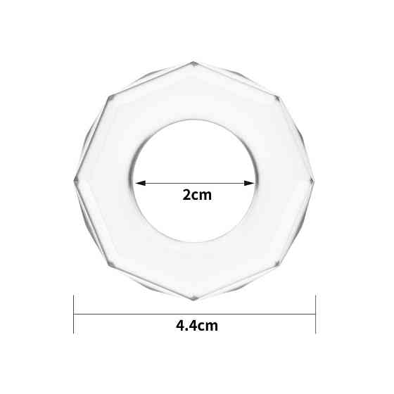 Ерекційне кільце - Power Plus Cockring 4 Clear Sex Aura Київ