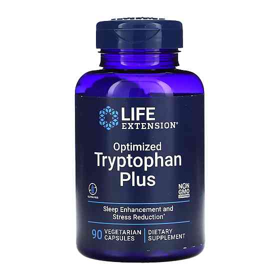 Триптофан Life Extension Optimized Tryptophan Plus 90 vcap Київ