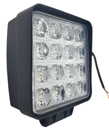 LED фара квадратна 48W, 16 ламп, широкий промінь 10/6000K 30V Мукачево