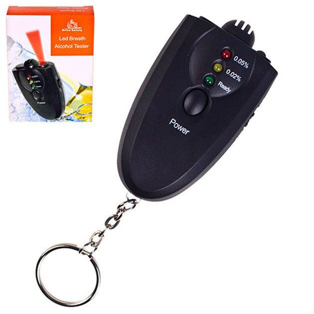 Алкотестер для особистого користування 2 x ААА, Прилад для вимірювання алкоголю в крові, FD-824 Алко тест Київ - фото 5
