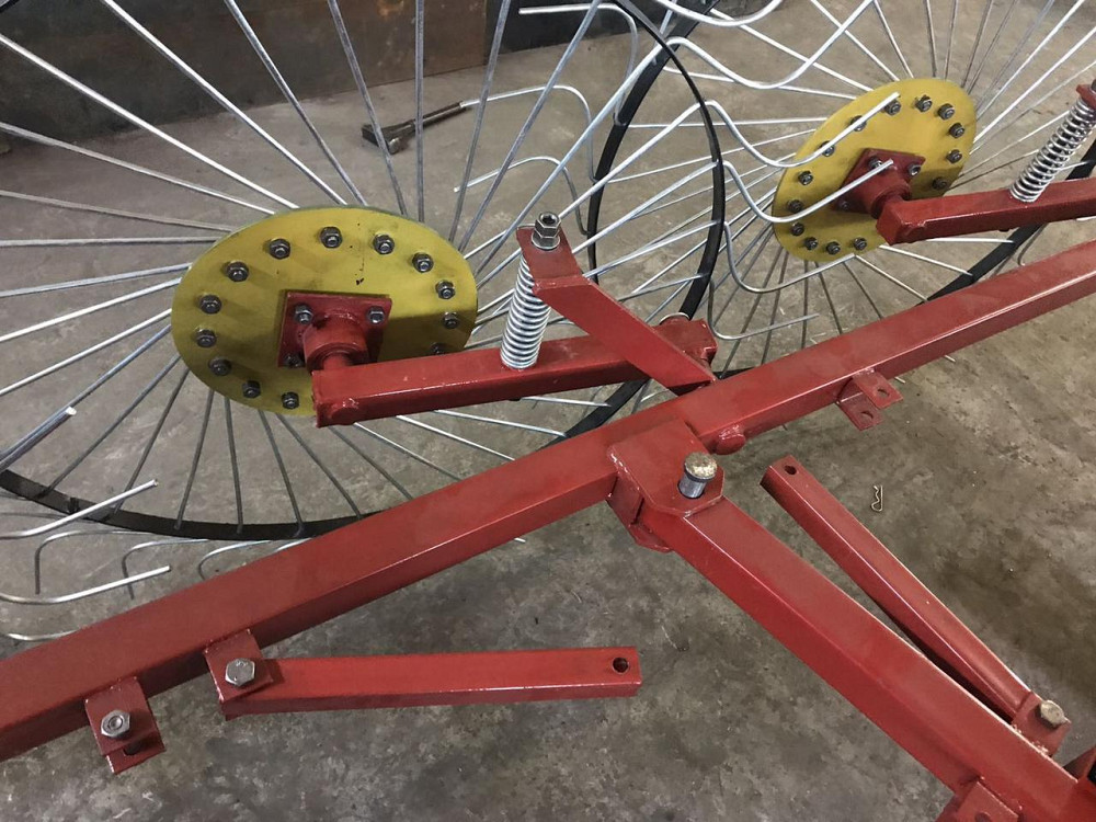 Сеноворошилка Солнышко на 3 колеса ТМ АРА (3 точки, мототрактор) Харьков - изображение 8