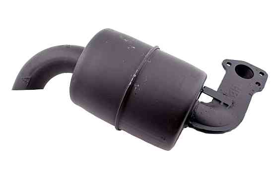 Глушитель мотоблок 190N (12Hp) (круглый, крепления на 2 болта) Мукачево