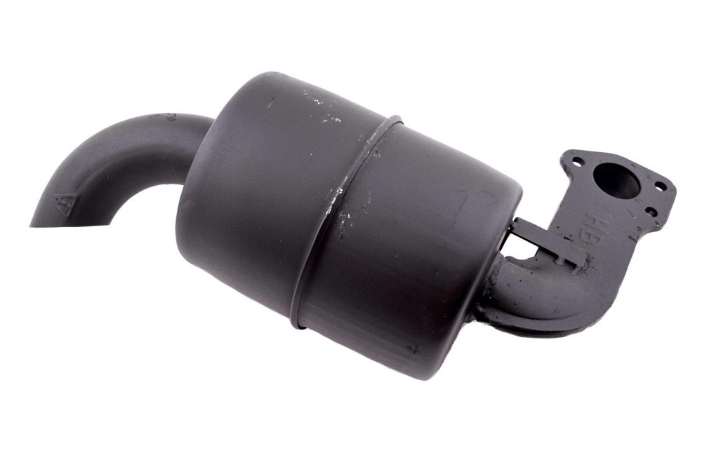 Глушитель мотоблок 190N (12Hp) (круглый, крепления на 2 болта) Мукачево - изображение 1