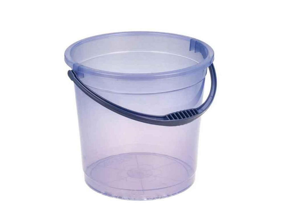 Відро пл. харчове 12л фіолетове прозоре ТМ R-PLASTIC Київ - фото 1
