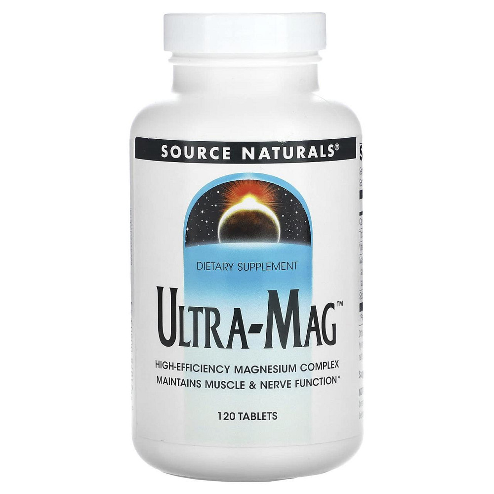 Магний (ультра-маг) Source Naturals Ultra-Mag 120 таб Киев - изображение 1