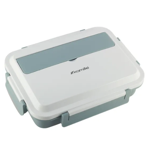 Ланчбокс 1000 мл (корпус пластик/внутр. темнисть неірж.сталь) комбінований KAMILLE Житомир - фото 6