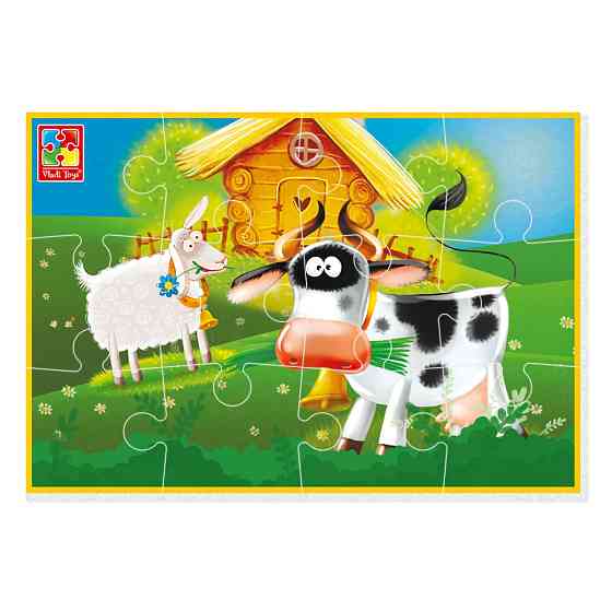 М'які пазли "Ферма" VT1103-97, 12 елементів Вінниця