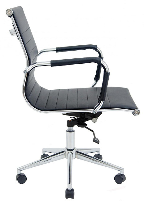 Офісне Крісло Керівника Richman Bali LB Хром Deep Tilt M1 Чорний Дніпро - фото 4