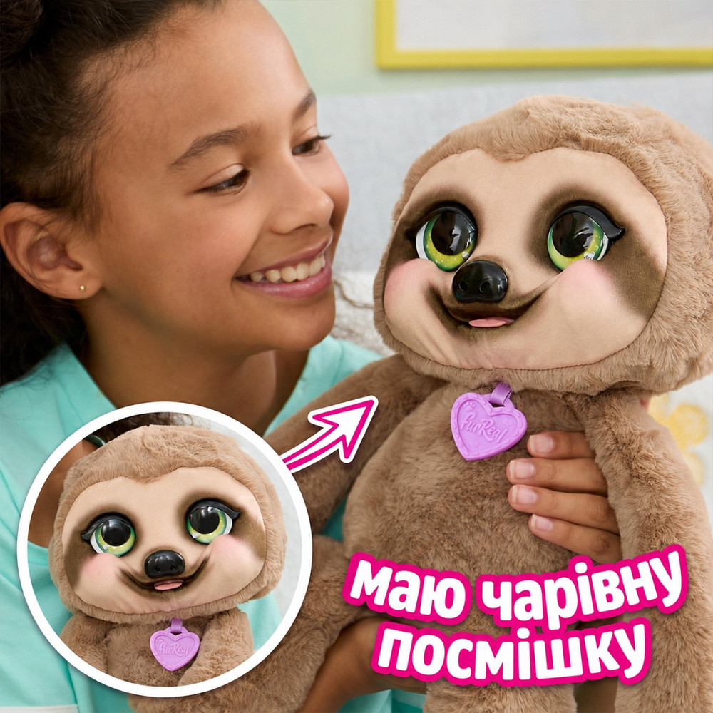 Інтерактивна іграшка Furreal – Лінивець Снагглз Днепр - изображение 3