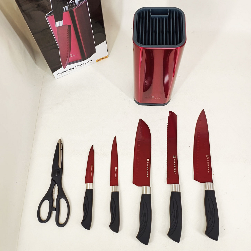 Кухонный нож универсальный, Профессиональные ножи для домашней кухни, Набор ножей кухонных сталь EZ-92 Львов - изображение 6