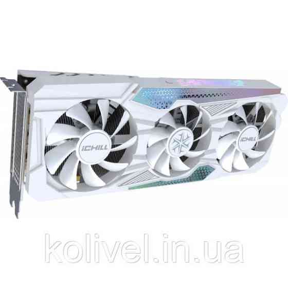 GeForce RTX4060 Ti Inno3D iChill X3 WHITE, 8GB GDDR6, 128bit, PCI Express 4.0 X8 (C406T3-08D6X-17113280) Киев