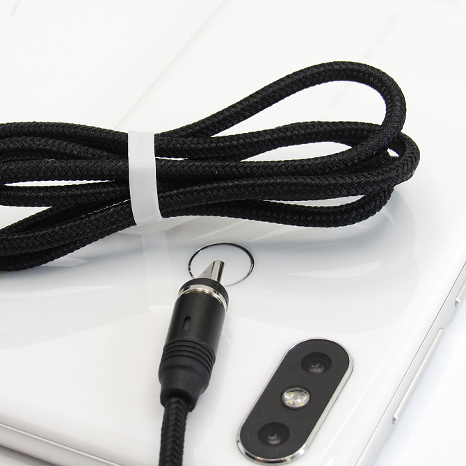 Магнітний кабель HOCO Micro USB Fresh LED U76 Київ - фото 3