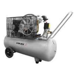 Компресор двоциліндровий 2,5кВт 396л/хв 10 бар 100л пасовий 2 крана SIGMA Житомир