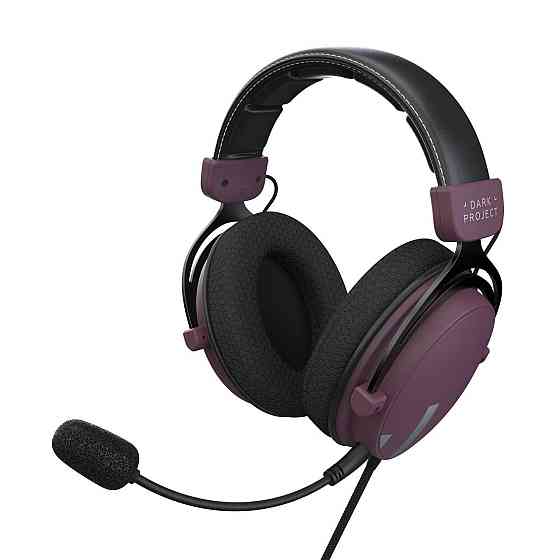 Гарнітура Dark Project Gaming HS4 Wired Purple/Black (DPO-HS-5004) ( чорний/фіолетовий ) Харків