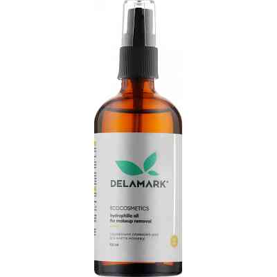 Гидрофильное масло DeLaMark для снятия макияжа оливковое 100 мл (4820152332653) Винница
