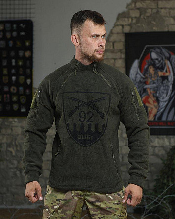 Тактична флісівка MOTARO 92 ОШБр oliva ВТ6392 Київ - фото 1