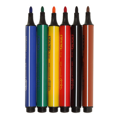 Фломастери ZiBi BABY Line JUMBO 6 кольорів (ZB.2806) Вінниця - фото 2