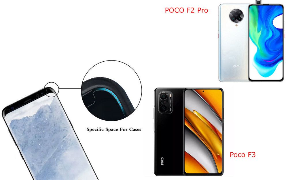 Захисне скло HyperGlass Pro для POCO F2 Pro, Poco F3 – максимальна чутливість та захист Київ - фото 3