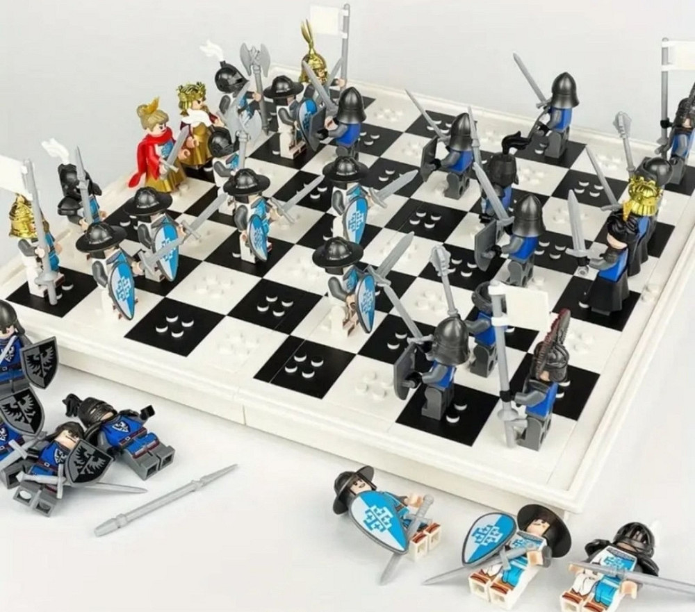Конструктор шахів Лего 76399 + ігрова дошка. Харків - фото 3