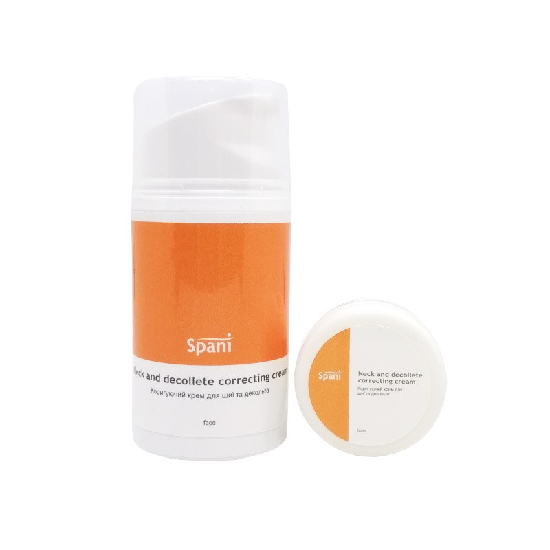 Зволожуючий крем для шиї та зони декольте Neck and Decollete Correcting Cream Spani 50 мл Київ - фото 1