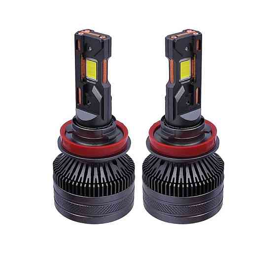 Комплект світлодіодних ламп Sanvi V3 Pro H11 Canbus 6000k 35000Lm 100w 12v Харків