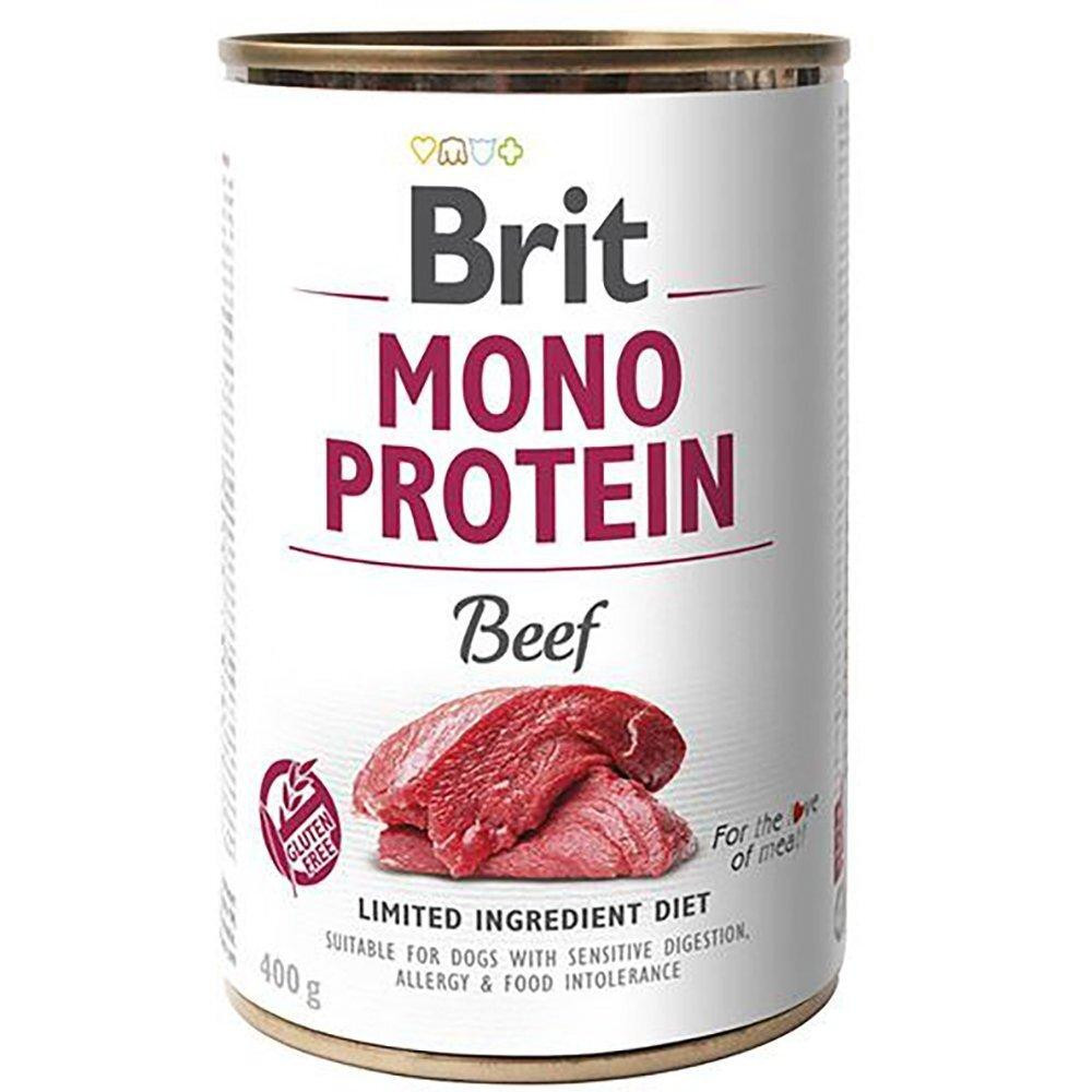 Консерва Брит Brit Mono Protein Beef для собак с говядиной, 400 г Винница - изображение 1
