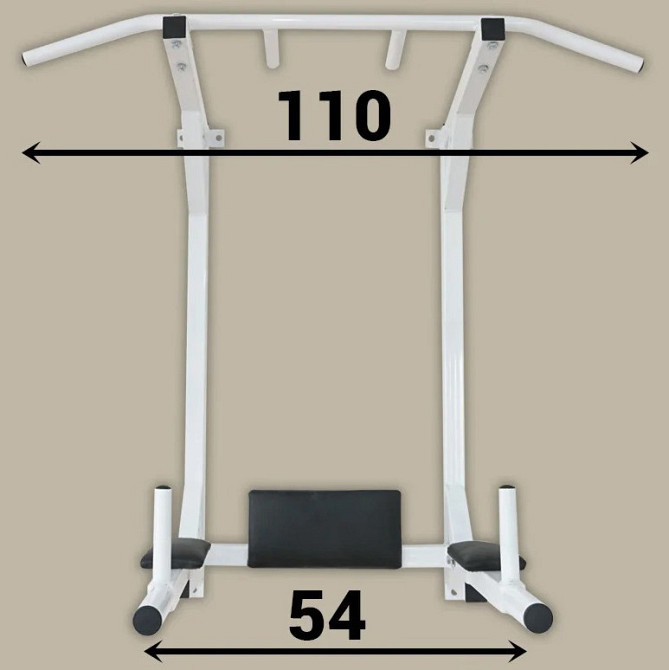 Спортивний настінний турнік + бруси складні + прес 4 в 1 А326 для дому Київ - фото 5