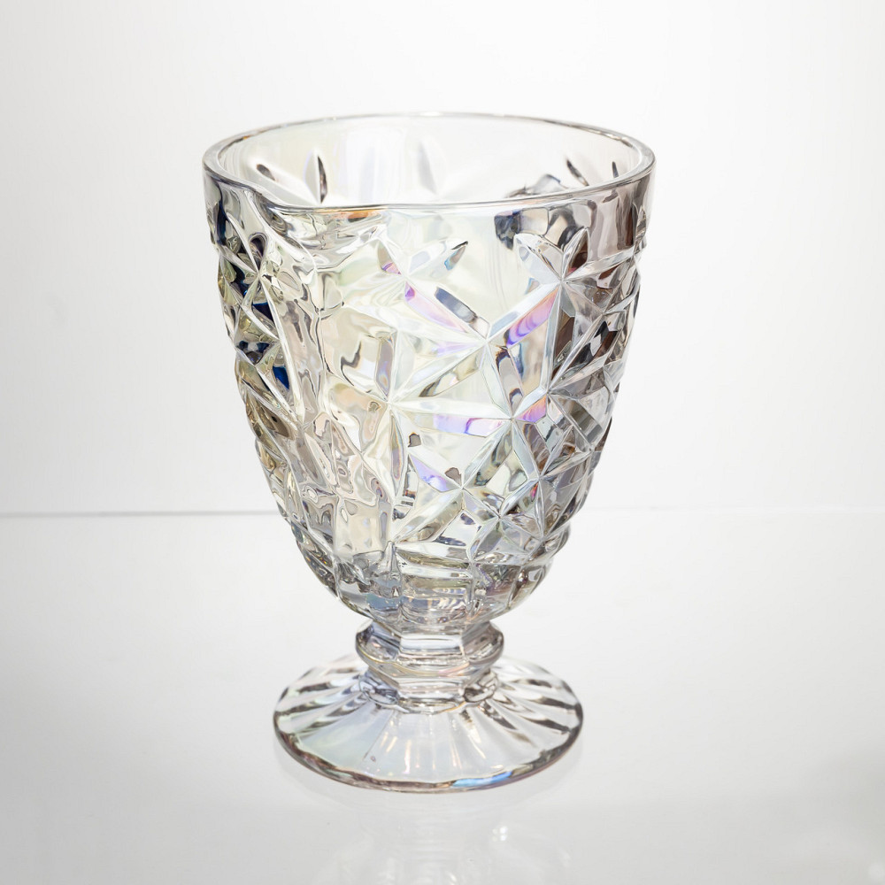 Глек скляний для компоту 1.2 л ребристий фігурний графин для лимонаду мохіто сангрії напоїв HP-19-171 Коломия - фото 2