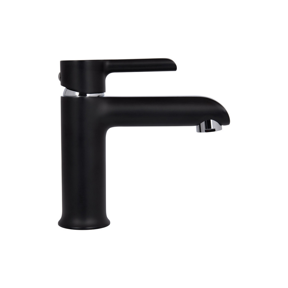 Змішувач для раковини Qtap Grand QTGRABCR001F Chrome/Black Київ - фото 4