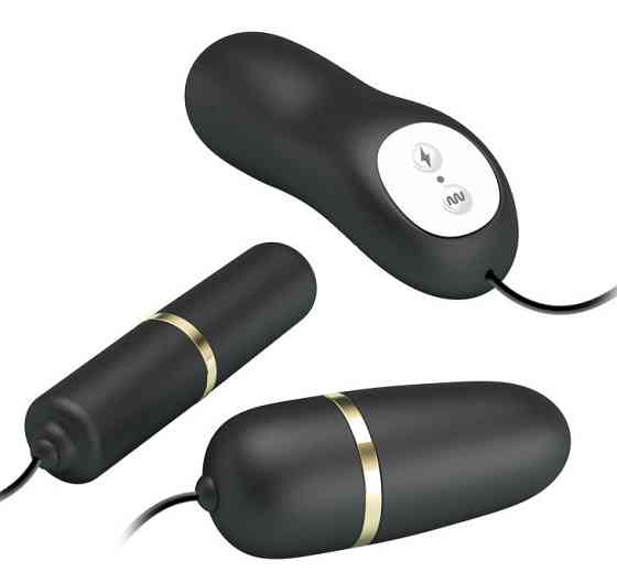 Віброяйце-електростимулятор Pretty Love Double Vibro-Bullets, BI - 014878 Sex Aura Київ