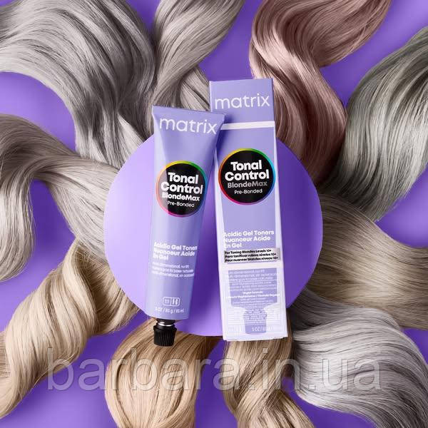 Краска для волос Matrix Tonal Control Blonde Max Pre-Bonded Gel Toner 10PA (екстра світлий блонд перловий попелястий) Київ - фото 4