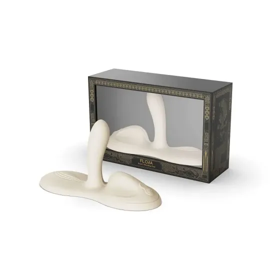 Вібратор Zalo – Flora Ivory White Львів