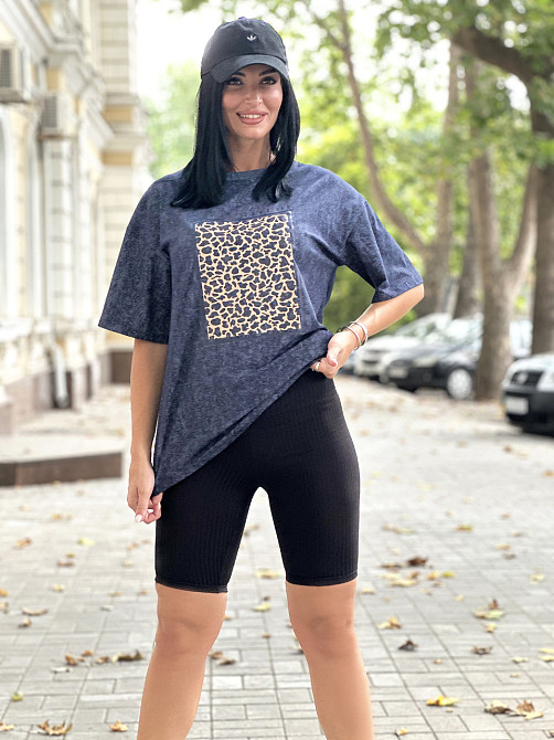 Летний женский комплект с велосипедками рубчик Galway Киев - изображение 10