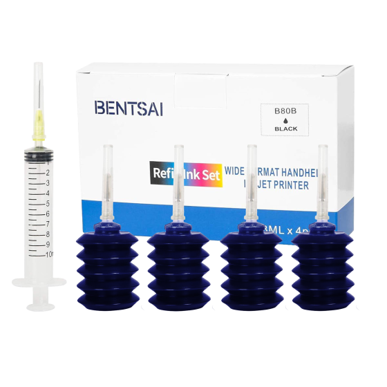 Bentsai Водные чернила для заправки картриджей Bentsai B80C (комплект, синие) Київ