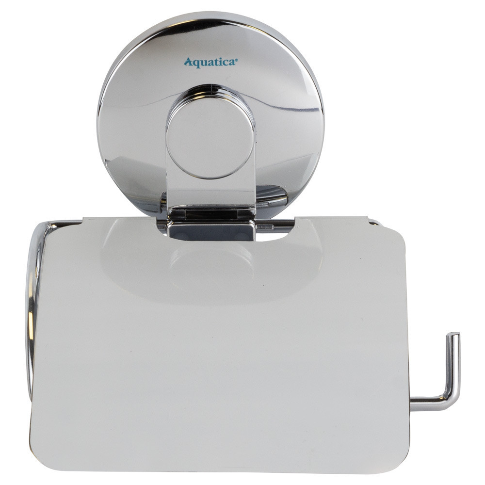 Тримач для туалетного паперу на вакуумному присоску s38 129×102×168мм AQUATICA (9783836) Київ - фото 2