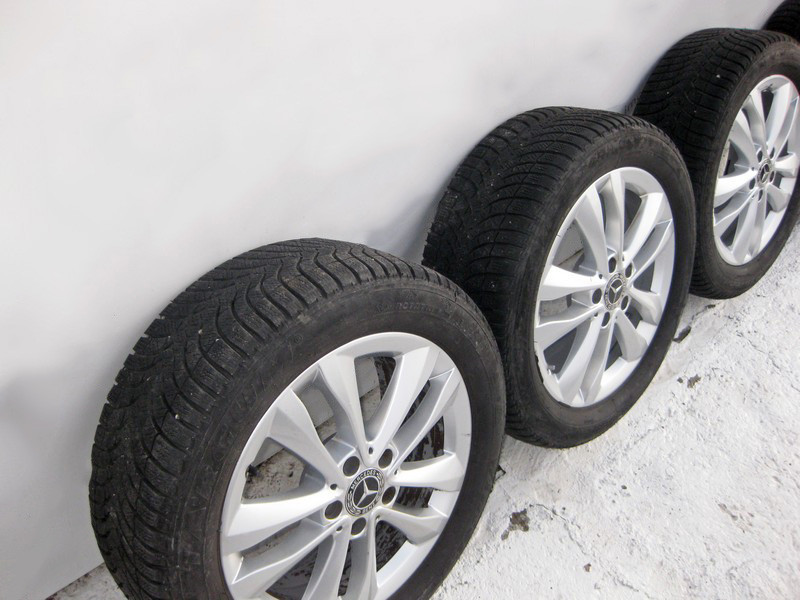 Mercedes-Benz  A2054018000 Комплект колісних 10-спицевих дисків із зимовою гумою 7J X R17 H2 ET48.5 C-Class W205 Одесса - изображение 4