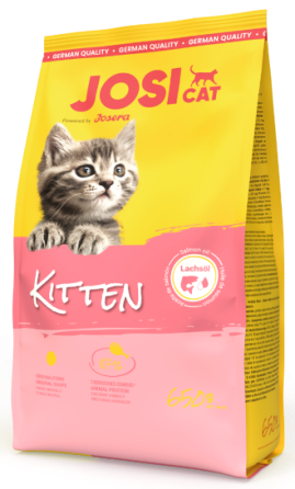 Сухой корм Josera JosiCat Kitten (ЙозиКет Киттен) для котят, кормящих и беременных кошек, 650 г Винница