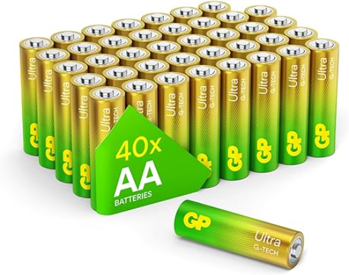 Батарейка AA GP ULTRA Alkaline LR6 15A 1.5 V 40 шт. пч Рівне - фото 1