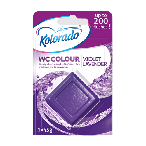 Таблетка для бачка унітазу WC Colour фіолетовий KOLORADO Житомир