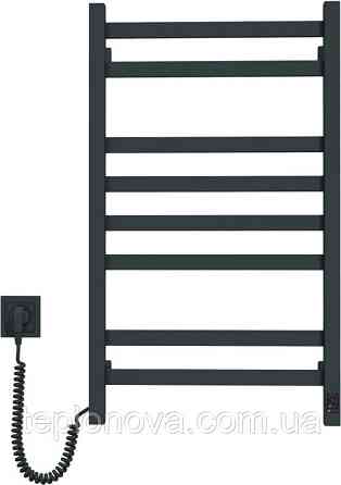 Электрическое полотенцесушитель NAVIN Авангард 480×800 Sensor левый, антрацит Черновцы