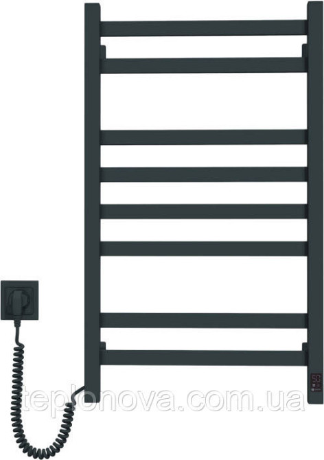 Электрическое полотенцесушитель NAVIN Авангард 480×800 Sensor левый, антрацит Черновцы - изображение 2